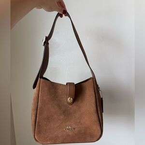 Coach Suede Hadley Bag